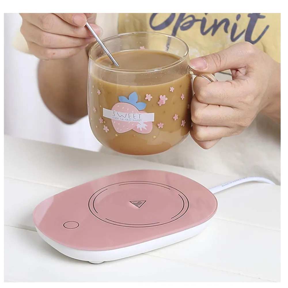 16W Waterproof Panel Constant Temperature Heating Coaster F49-8-808