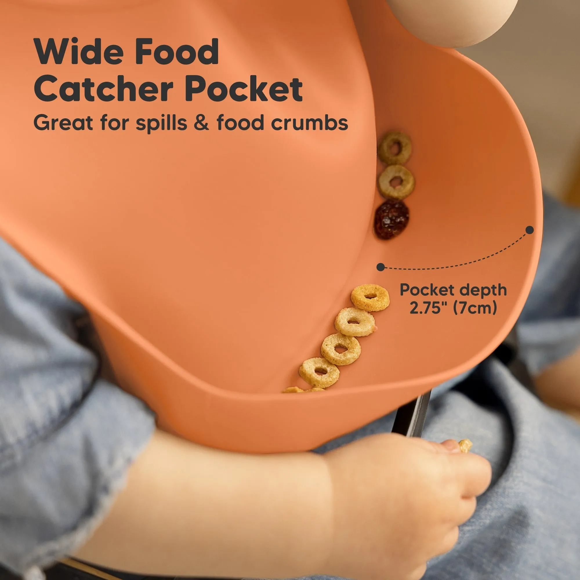 2-Pack Prep Silicone Bibs (Amaze)