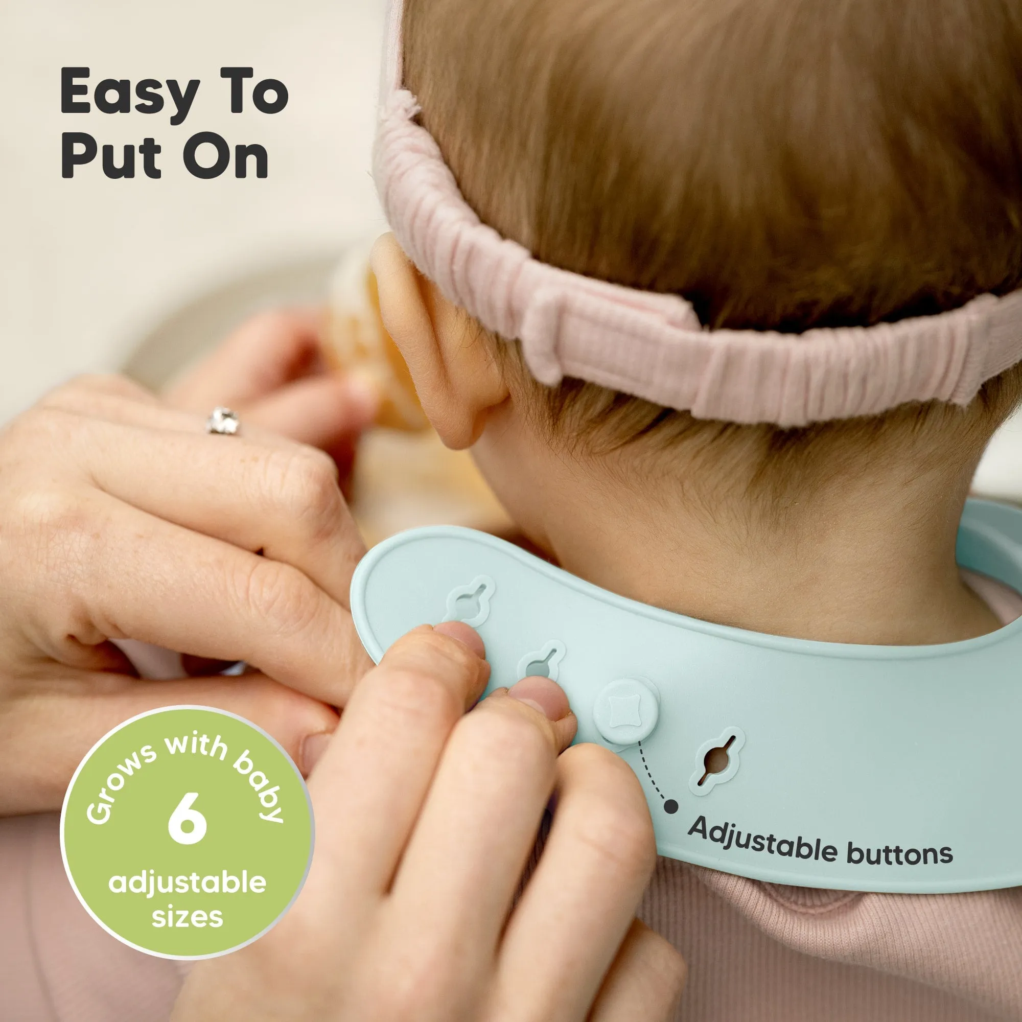 2-Pack Prep Silicone Bibs (Amaze)