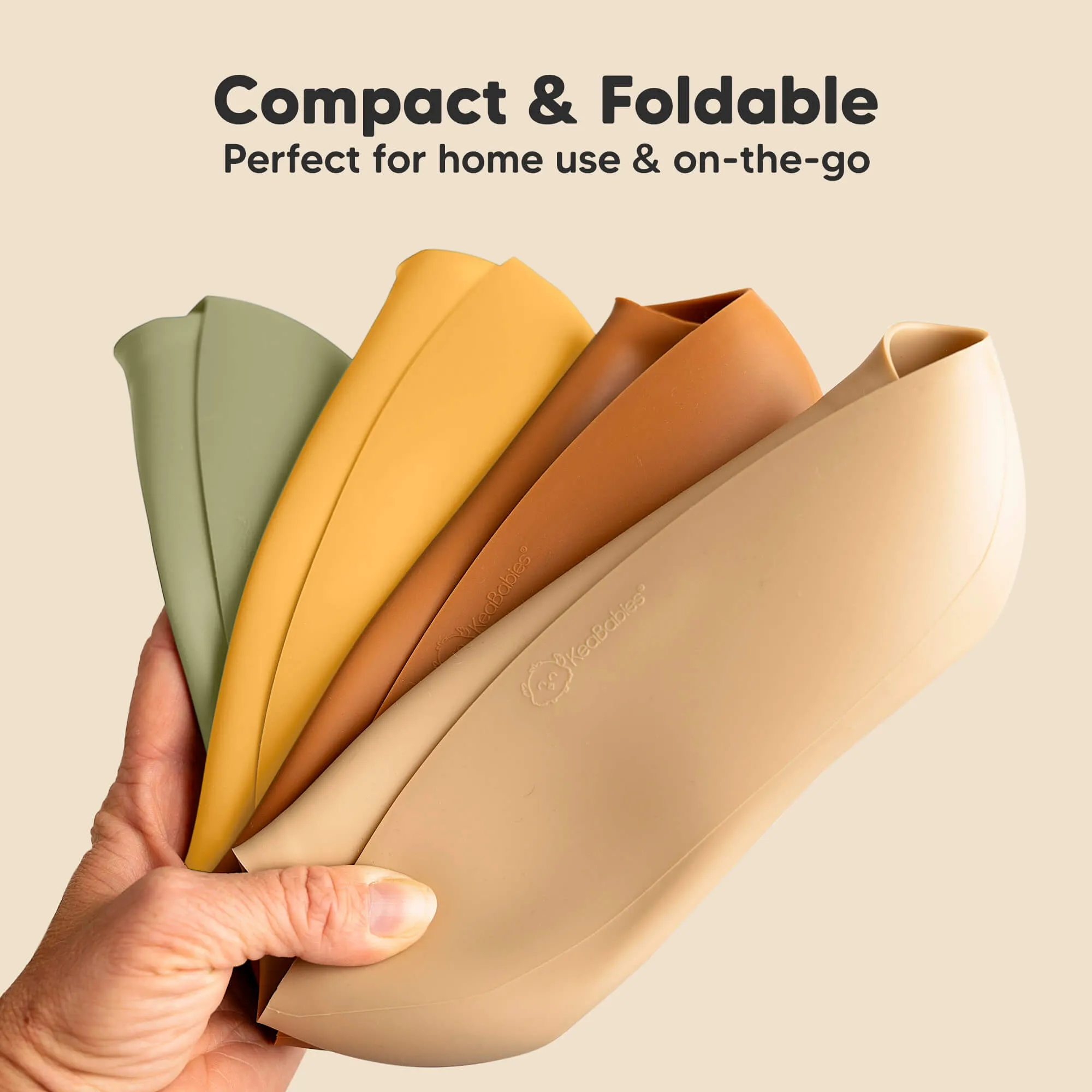 2-Pack Prep Silicone Bibs (Forest)