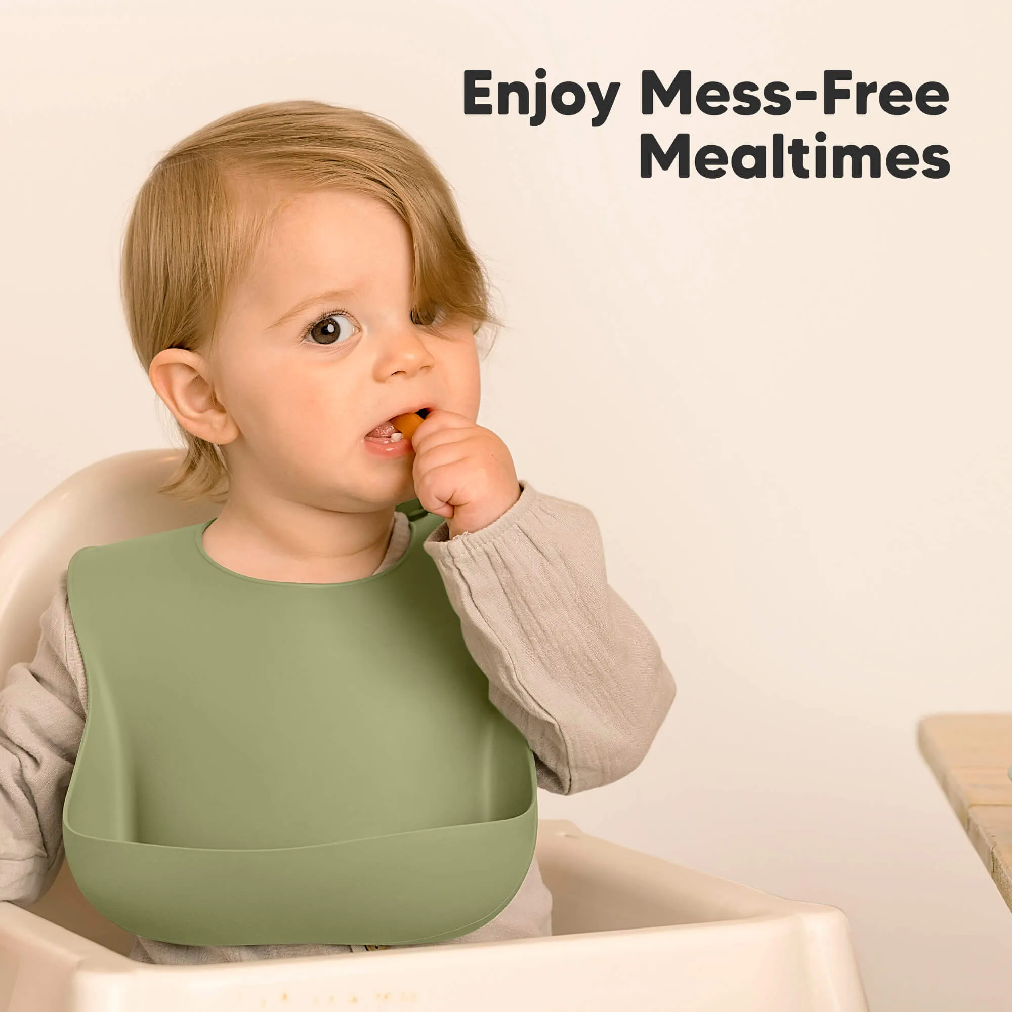 2-Pack Prep Silicone Bibs (Forest)