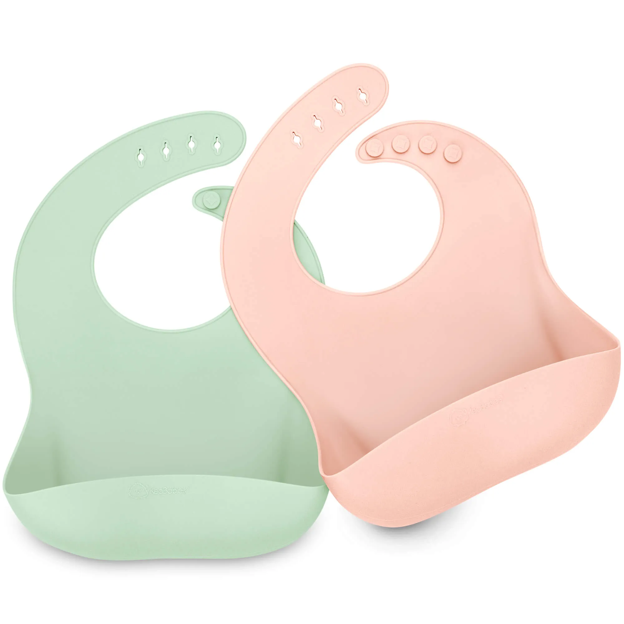 2-Pack Prep Silicone Bibs (Mellow)