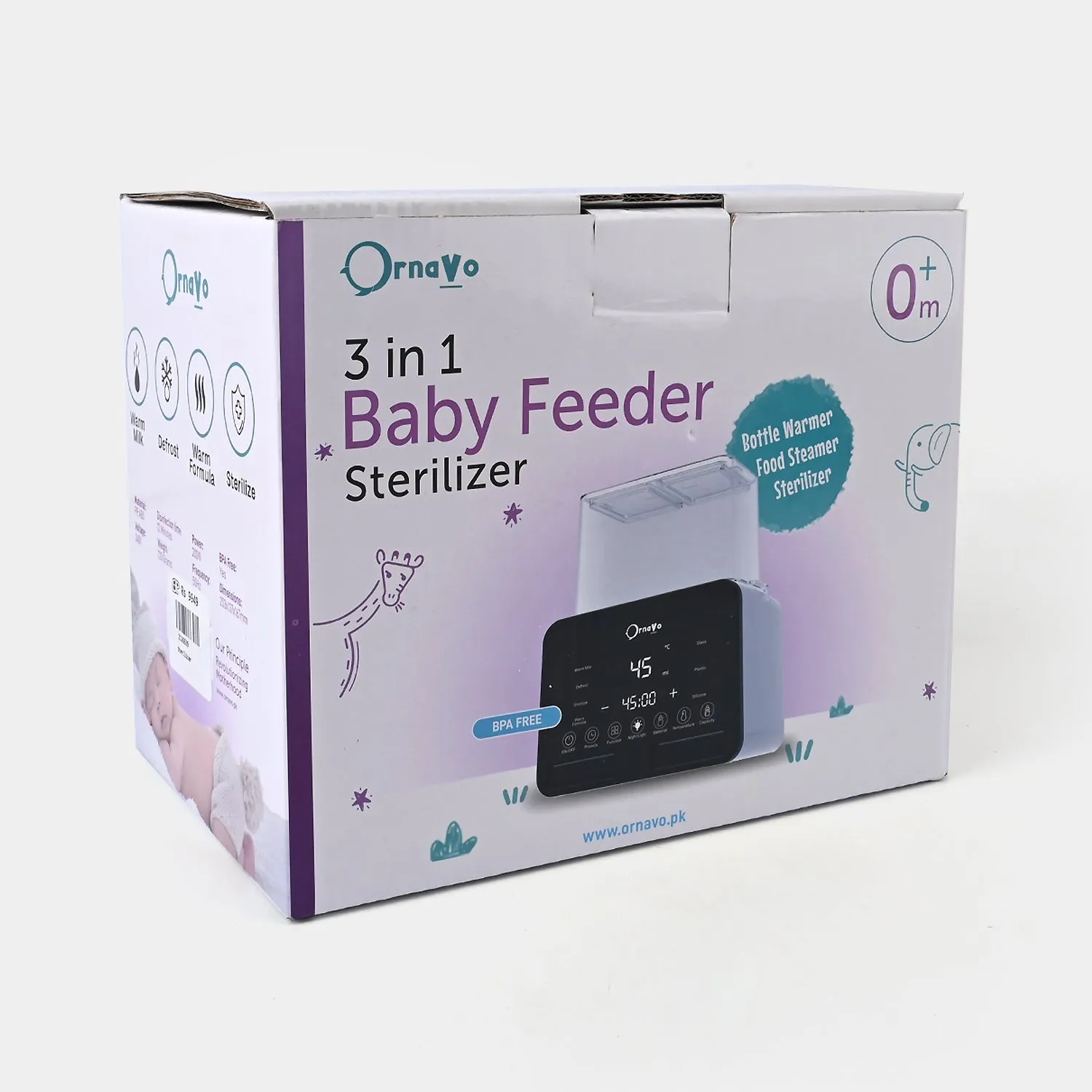 3 in 1 Warmer & Sterilizer