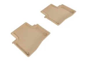 3D MAXpider L1AC00721502 - KAGU Floor Mat Tan 2 pc. Rear [Available While Supplies Last]