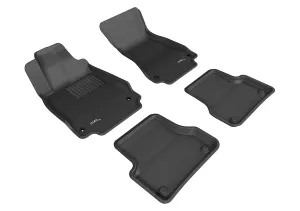 3D MAXpider L1AD02201509 - KAGU Floor Mat Black 4 pc. Front and Rear