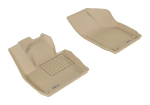 3D MAXpider L1AD03911502 - KAGU Floor Mat Tan 2 pc. Front