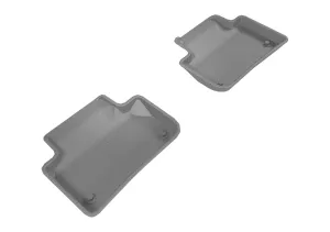 3D MAXpider L1AD04721501 - KAGU Floor Mat Gray 2 pc. Rear [Available While Supplies Last]