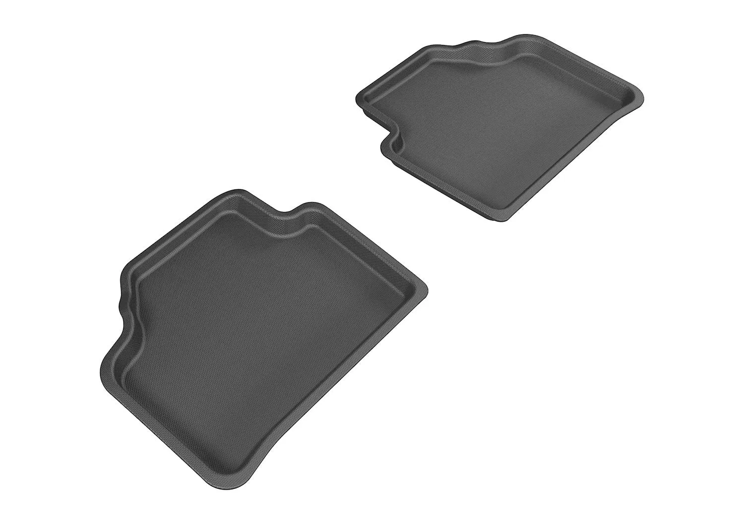 3D MAXpider L1BM01721509 - KAGU Floor Mat Black 2 pc. Rear