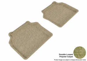 3D MAXpider L1BM01822202 - CLASSIC Floor Mat Tan 2 pc. Rear [Available While Supplies Last]