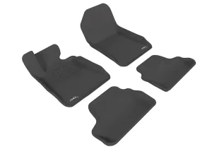 3D MAXpider L1BM02401509 - KAGU Floor Mat Black 4 pc. Front and Rear
