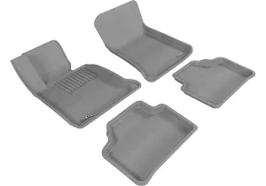 3D MAXpider L1BM04501501 - KAGU Floor Mat Gray 4 pc. Front and Rear [Available While Supplies Last]
