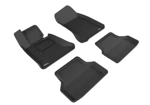 3D MAXpider L1BM05001509 - KAGU Floor Mat Black 4 pc. Front and Rear
