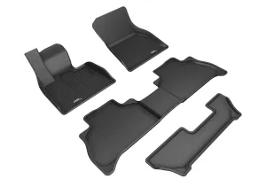 3D MAXpider L1BM10701509 - KAGU Floor Mat Black Front Row 2nd 3rd