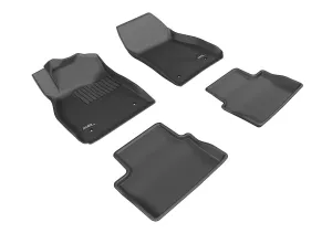 3D MAXpider L1CH06301509 - KAGU Floor Mat Black 4 pc. Front and Rear