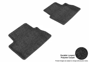 3D MAXpider L1CH06322209 - CLASSIC Floor Mat Black 2 pc. Rear [Available While Supplies Last]