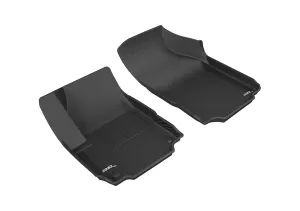 3D MAXpider L1CH08511509 - KAGU Floor Mat Black 2 pc. Front