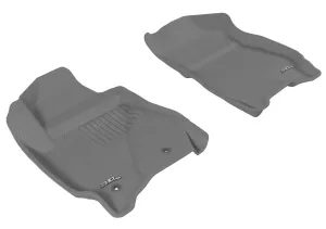 3D MAXpider L1FR03711501 - KAGU Floor Mat Gray 2 pc. Front