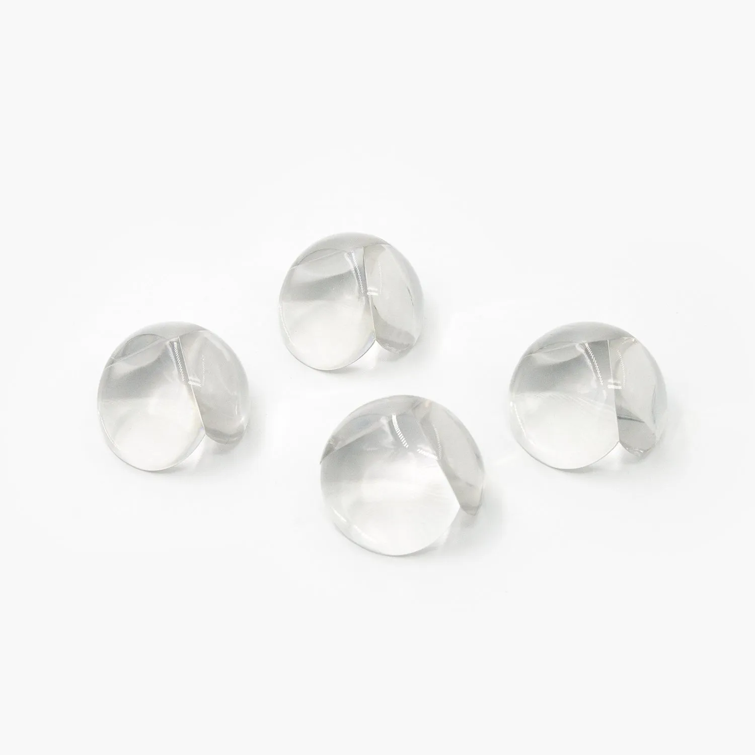 7423 Corner Guards Clear Corner Protectors High Resistant Adhesive (Pack of 4Pc)