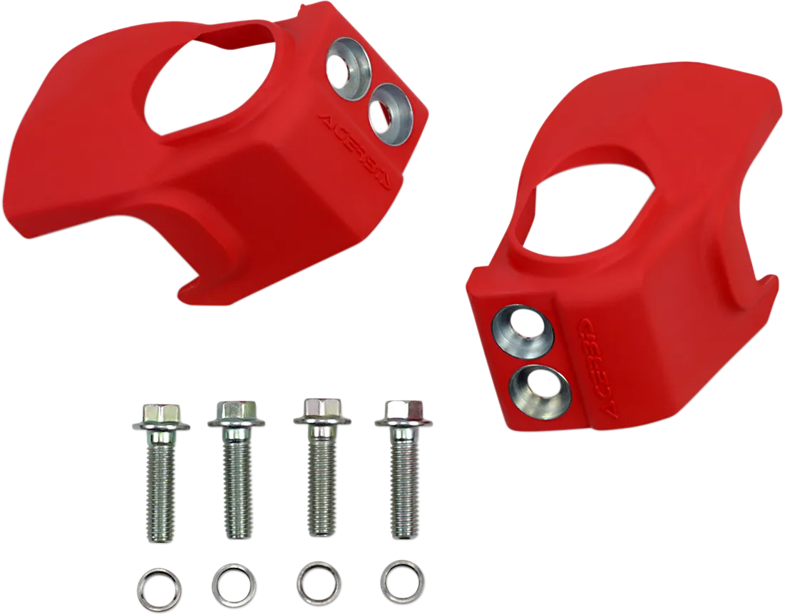 ACERBIS Fork Shoe Protector - Red 2742580004