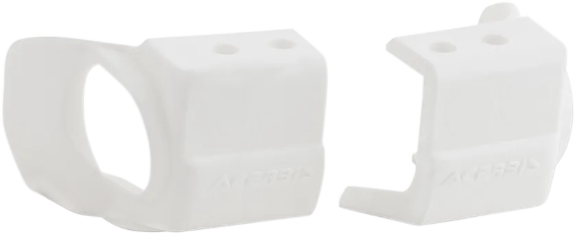 ACERBIS Replacement Fork Shoe Covers - White 2726610002