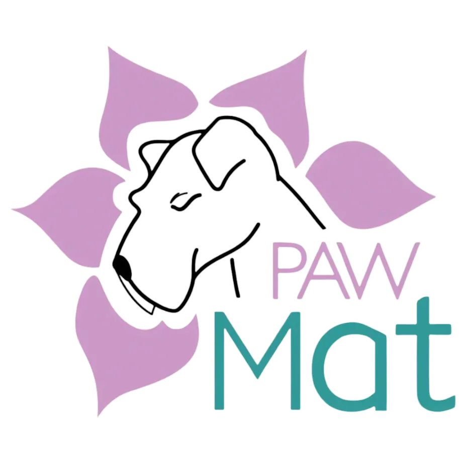 Anti-Fatigue Reversible Dog Grooming Table Mat Green/Purple 36"x24" by PawMat