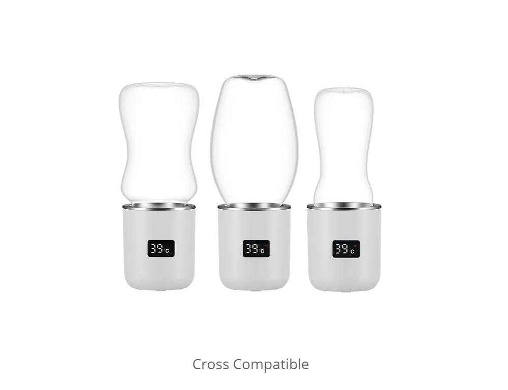 Anywhere Universal Portable Bottle Warmer - REFURBISHED inc Narrow Neck & Tommee Tippee Adapters AD