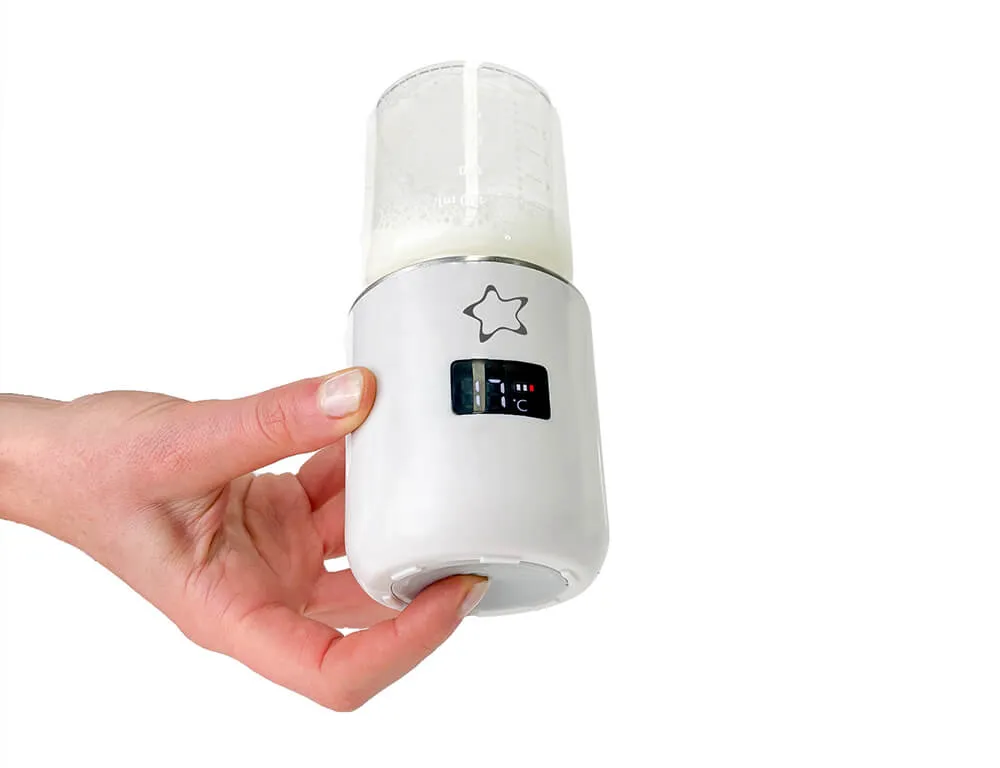 Anywhere Universal Portable Bottle Warmer - REFURBISHED inc Narrow Neck & Tommee Tippee Adapters AD