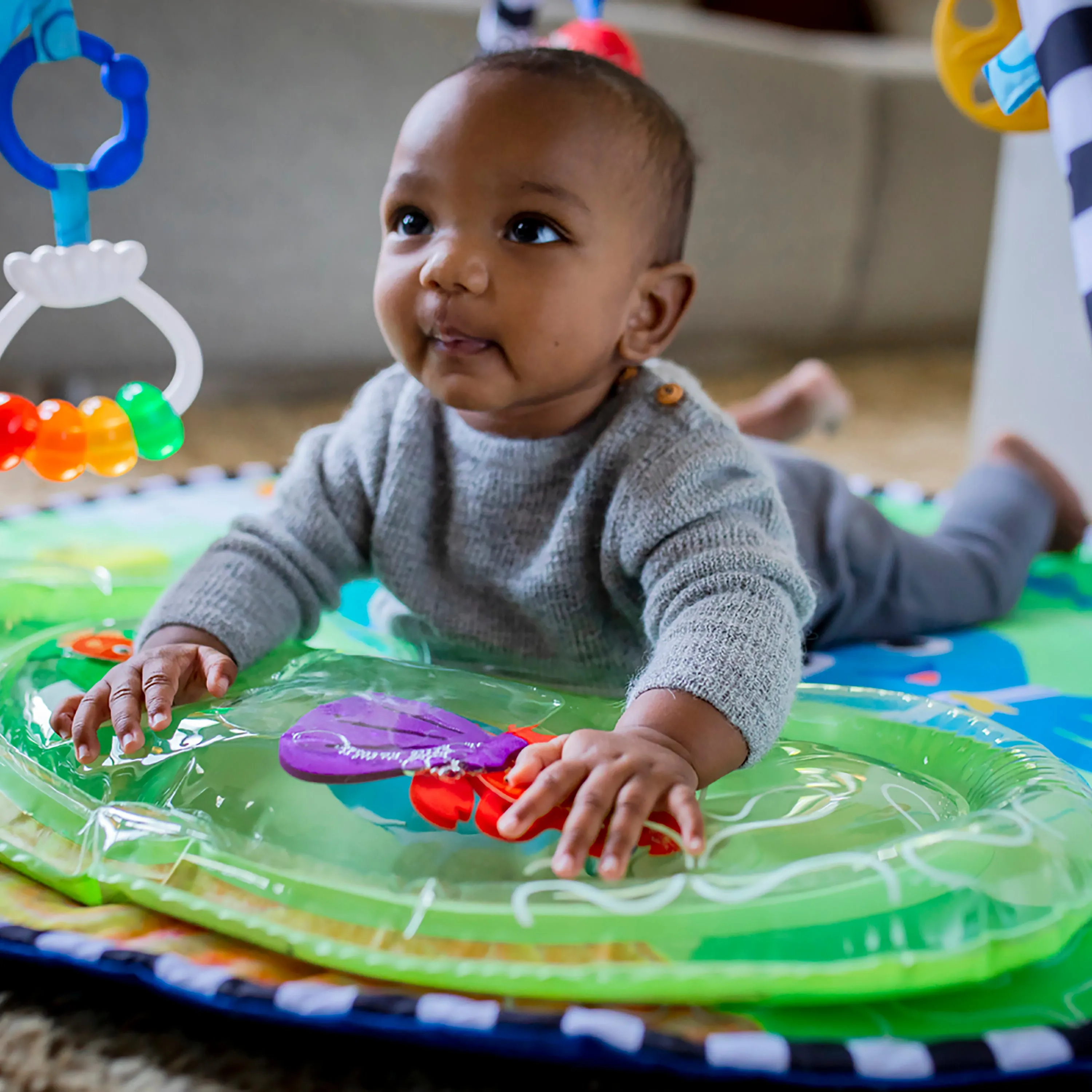 Baby Einstein Sea Floor Explorers 2-in-1 Water Mat Play Gym