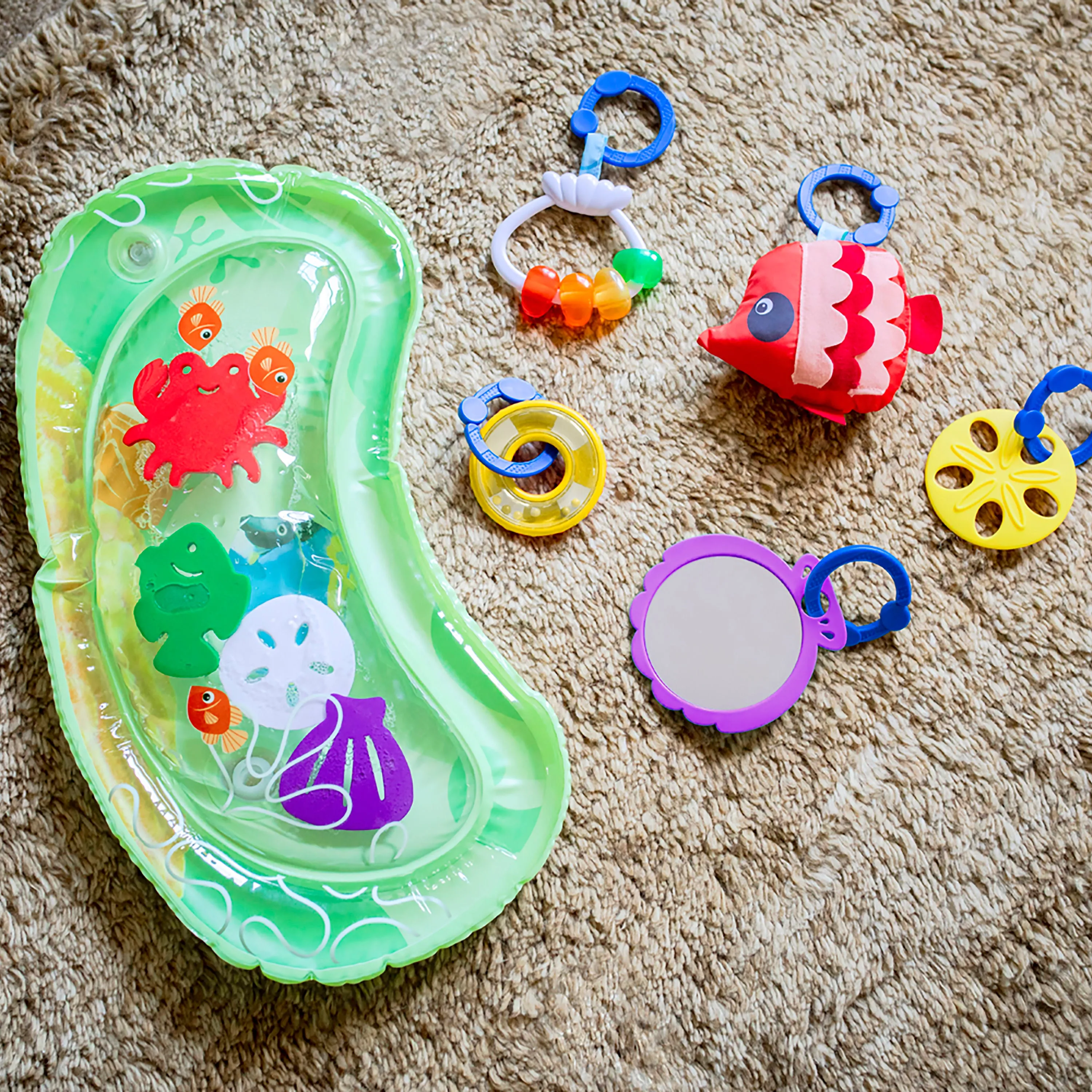 Baby Einstein Sea Floor Explorers 2-in-1 Water Mat Play Gym