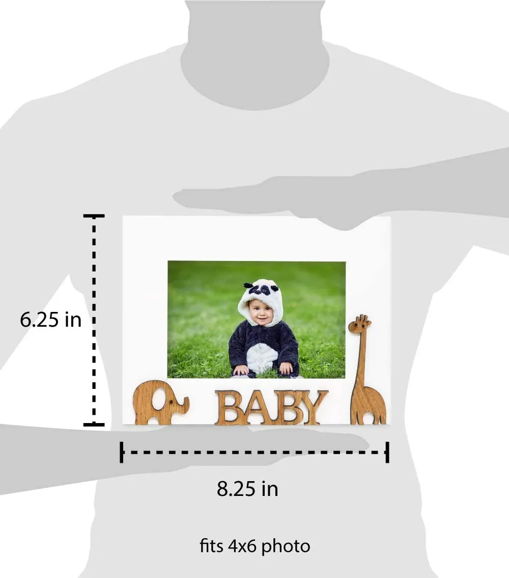 “Baby” Picture Frame, 4x6 inch, Photo Gift for Family, Tabletop
