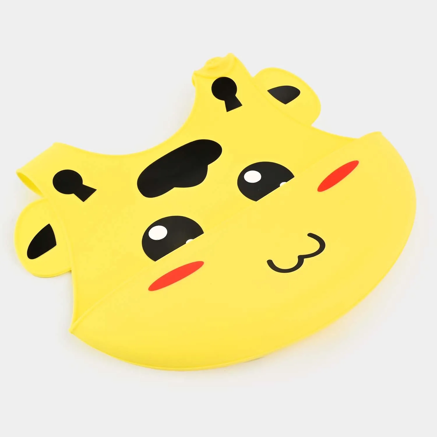 Baby Silicone Bib Food Catcher-Yellow 3M 