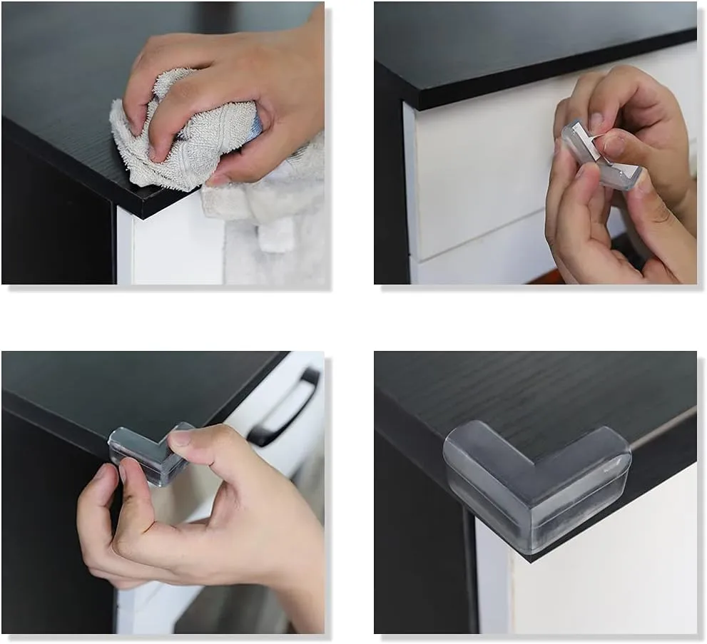 Baby Transparent Safety Corner Protector Table Desk Corner Edge Protection