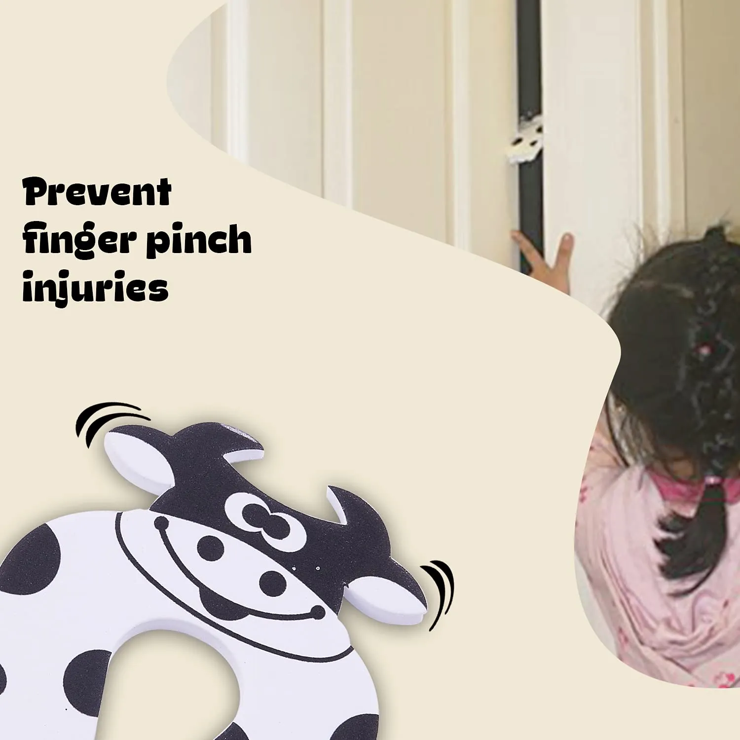 Baybee Baby Proofing Edge & Corner Guards With Extra Long 16.7Ft Edge   8 Pre-Taped Corner Protectors