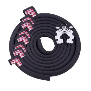 Baybee Baby Proofing Edge & Corner Guards With Extra Long 16.7Ft Edge   8 Pre-Taped Corner Protectors