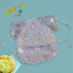 BFF Bear Blue Wear Me Bib