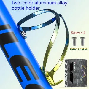 Bicycle Water Bottle Holder Colorful Gradient Cycling Bottle Cages Mountain Road Bike Flask Holder Rack MTB Bike Accessories