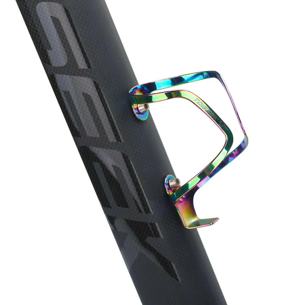 Bike Bottle Cage Plating  Aluminum Alloy Bike Cycling Bicycle Drink Water Ultra Light Bicycle Bottle Holder Cycling Parts