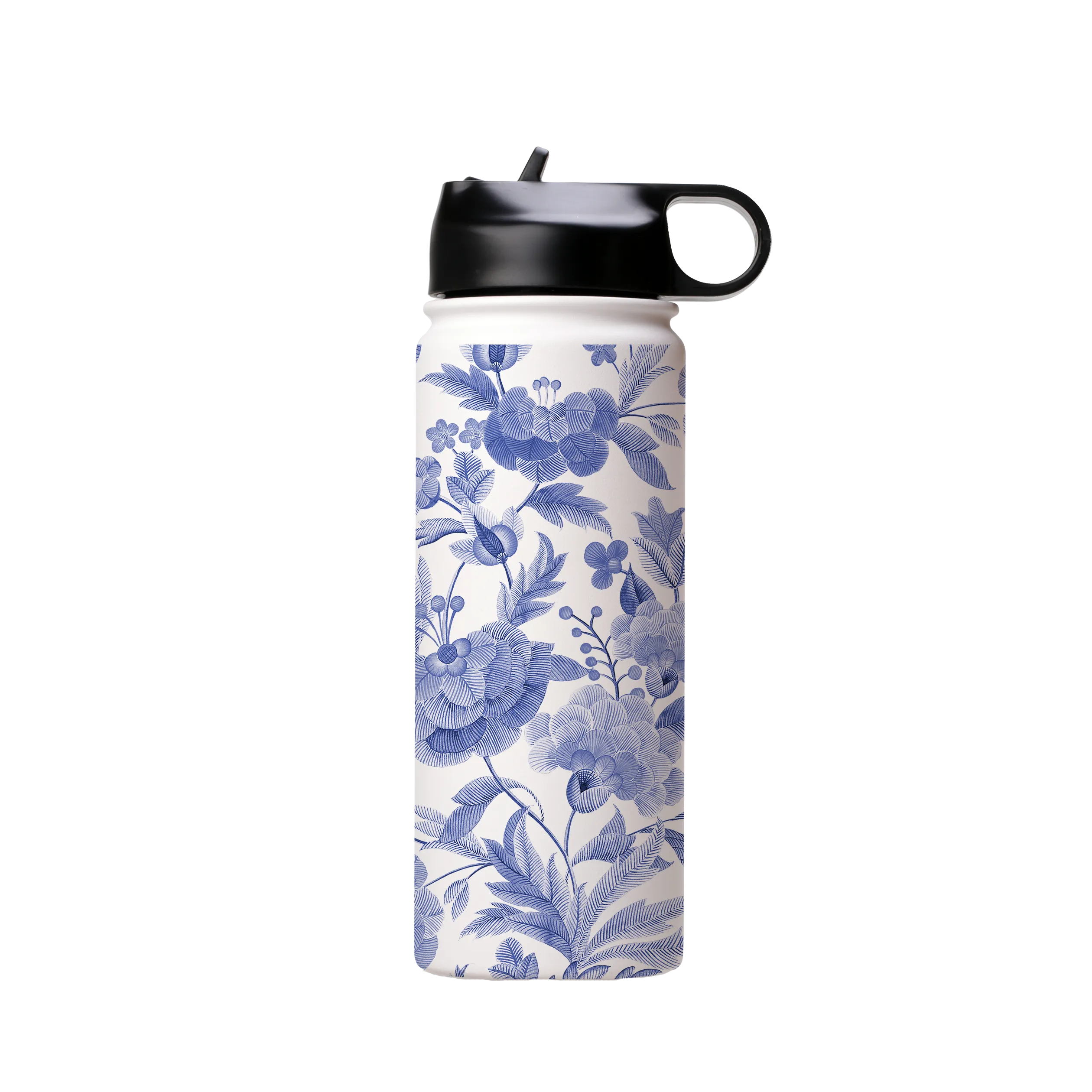 Blue Tapestry Insulated Stainless Steel Water Bottle