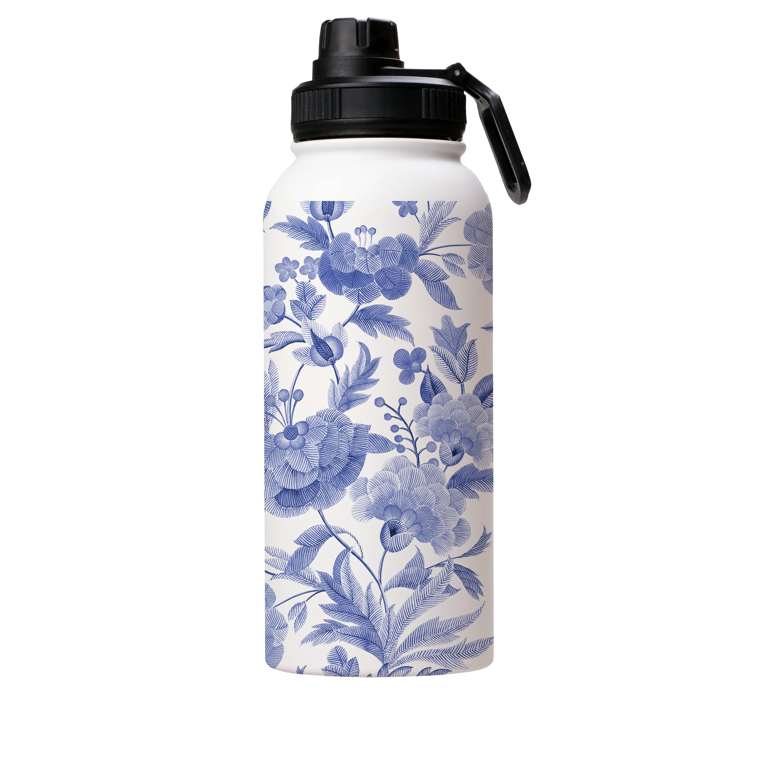 Blue Tapestry Insulated Stainless Steel Water Bottle