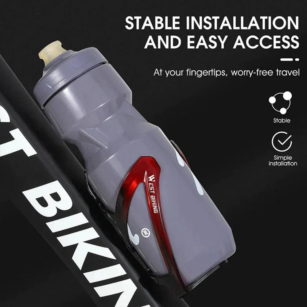 Bottle Holder MTB Road Bicycle Water Bottle Cage Colorful Lightweight Cycling Bottle Bracket Bicycle Accessories