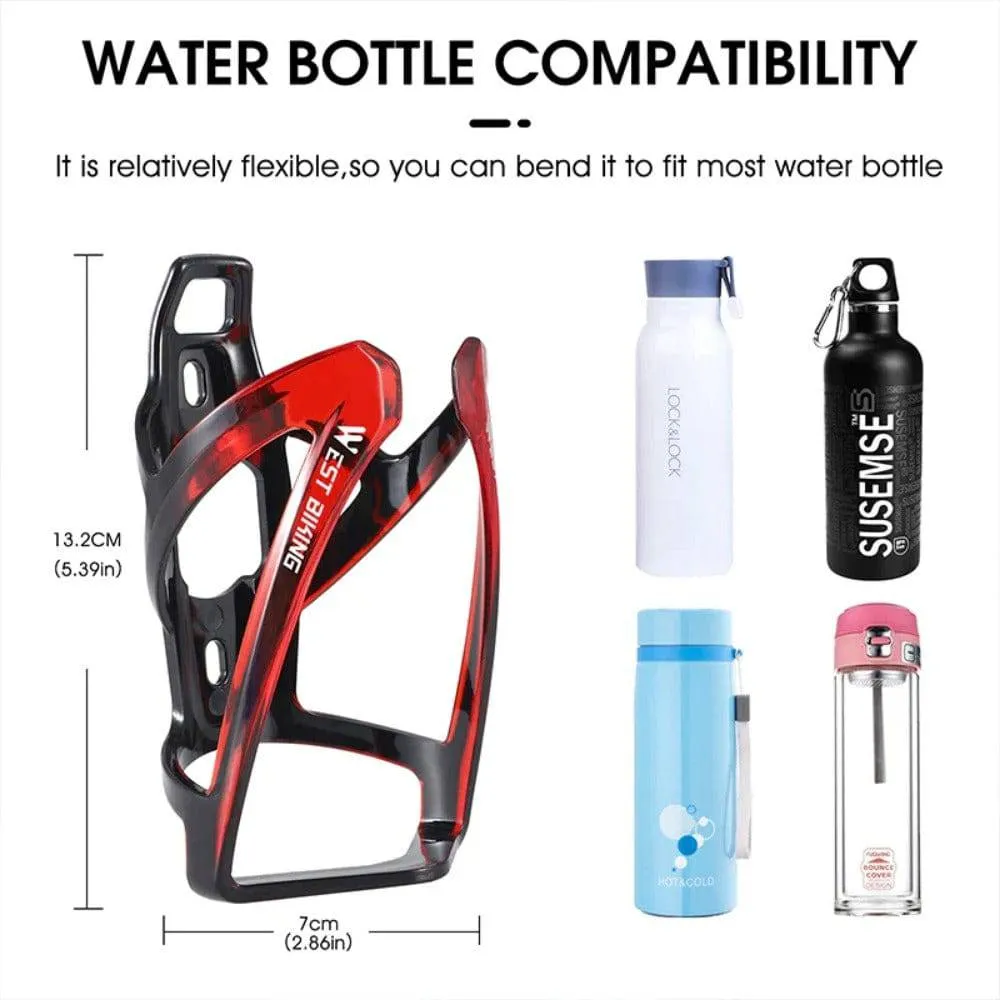 Bottle Holder MTB Road Bicycle Water Bottle Cage Colorful Lightweight Cycling Bottle Bracket Bicycle Accessories