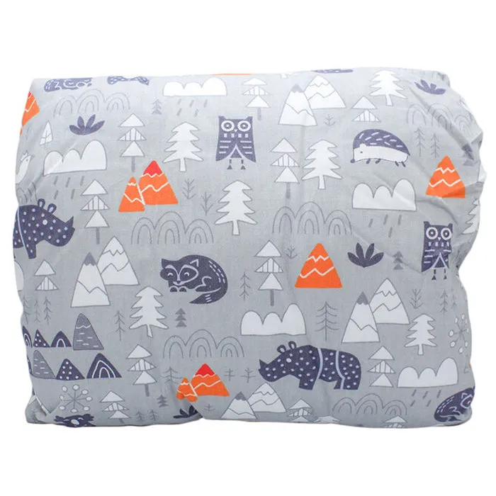 Breastfeeding Pillow - Grey Woodland