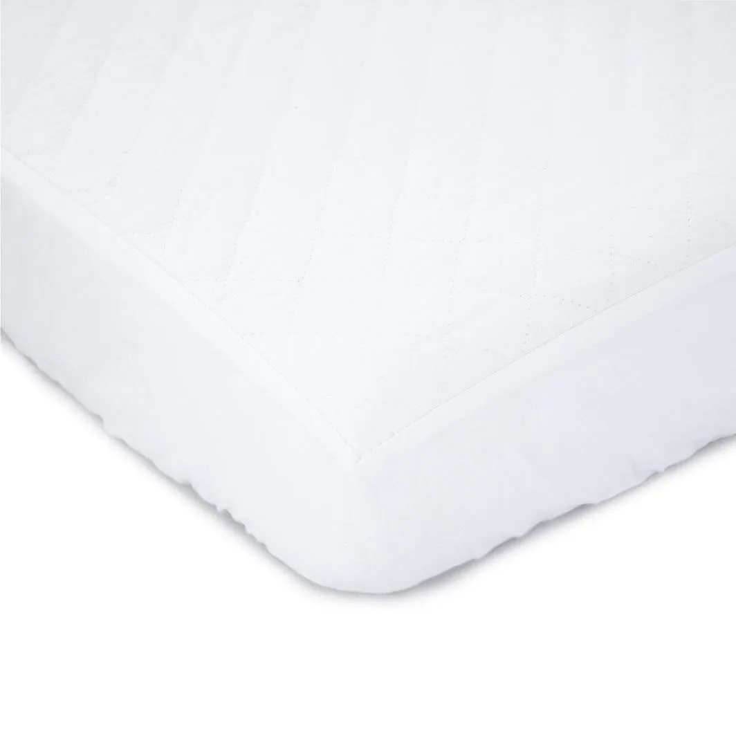 Breathe Easy® Large Cot Waterproof Quilted Mattress Protector