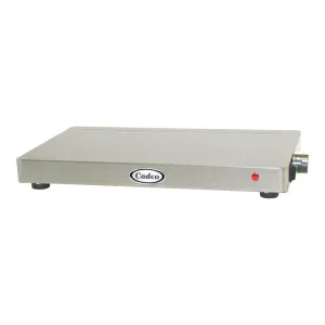 Cadco WT-10-HD 24" x 14 3/8" x 2 3/4" Electric Heavy-Duty Countertop Warming Shelf - 120V