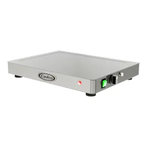 Cadco WT-5-HD 20 1/4" x 14 3/8" x 2 3/4" Electric Heavy-Duty Countertop Warming Shelf - 120V