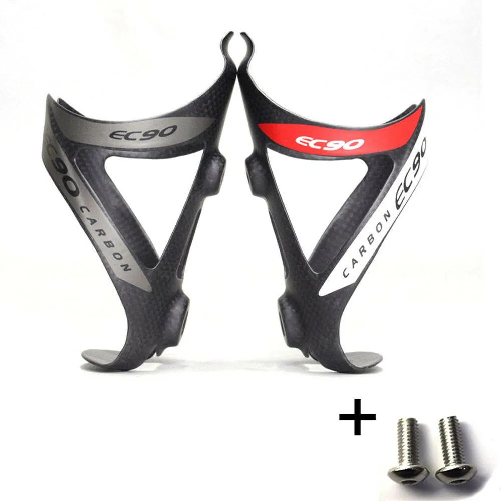 Carbon Fiber Lightweight High Strength Stand Mount Bottle Cage Water Cup Rack Cup Holder Bicycle Bottle Holder