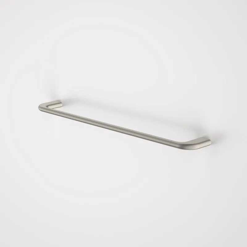 Caroma Contura II 620mm Single Towel Rail - Brushed Nickel