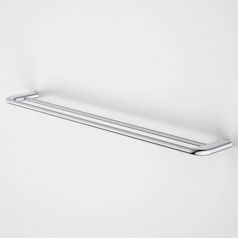 Caroma Contura II 820mm Double Towel Rail - Chrome