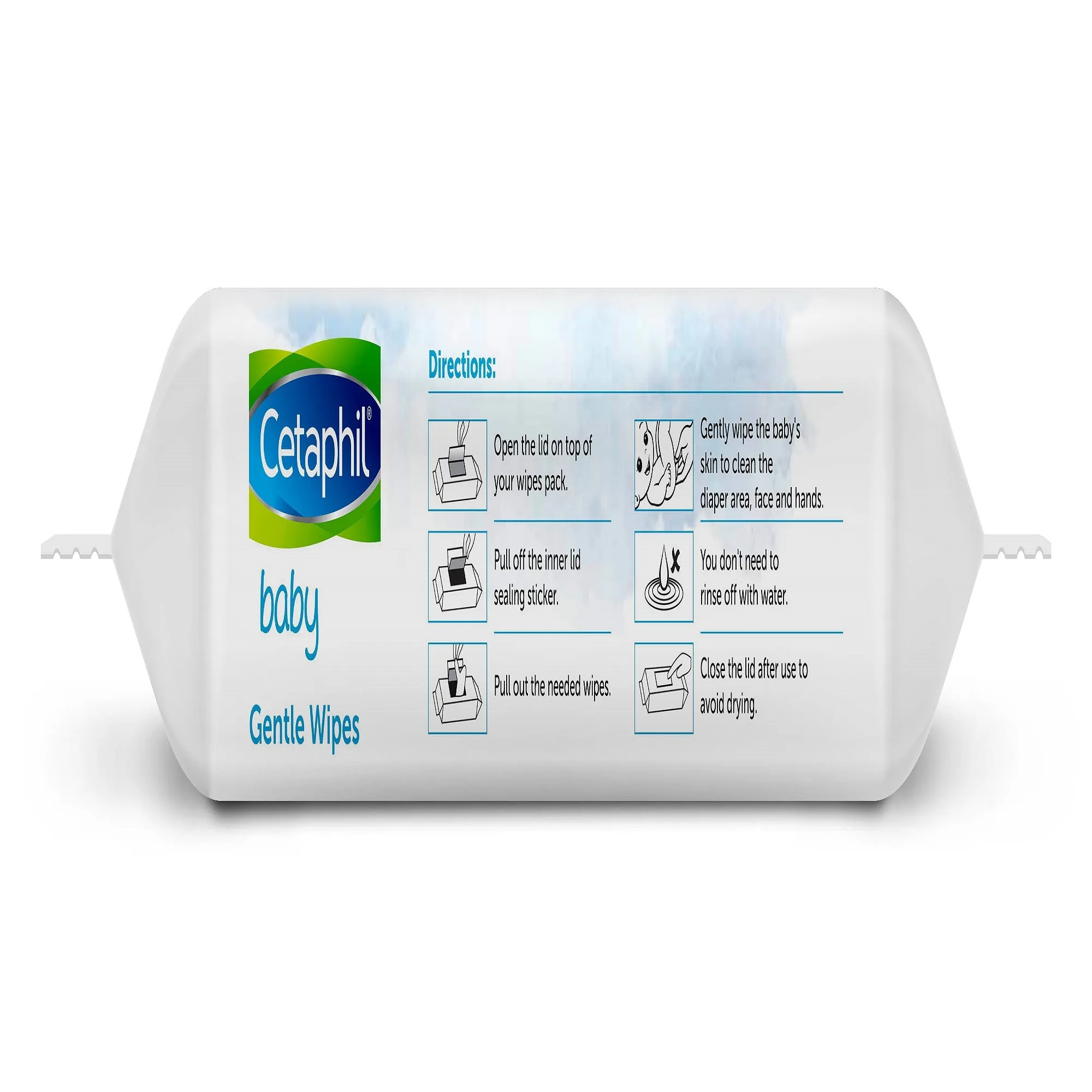 Cetaphil Baby Gentle Wipes- 40 wipes