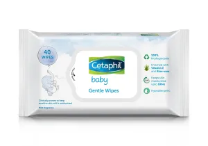 Cetaphil Baby Gentle Wipes- 40 wipes